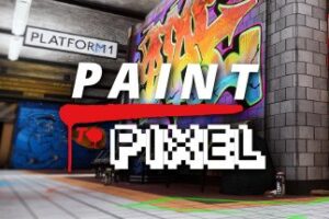 《涂鸦展览》Paint To Pixel