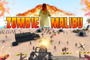 《僵尸马里布阳光》Zombie Malibu Sunshine – Drive Shooter
